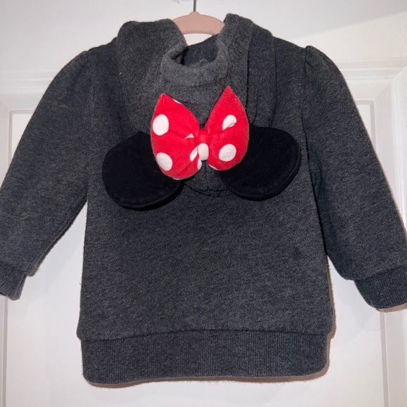 H&M Minnie Mouse zip up hoodie size 6-9 months - Picture 4 of 4